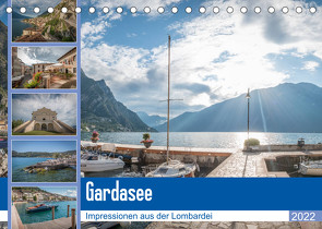 Gardasee – Impressionen aus der Lombardei (Tischkalender 2022 DIN A5 quer) von Mosert,  Stefan