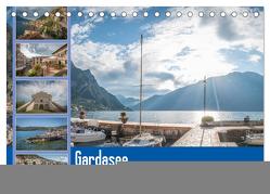 Gardasee – Impressionen aus der Lombardei (Tischkalender 2024 DIN A5 quer), CALVENDO Monatskalender von Mosert,  Stefan