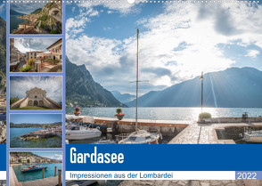 Gardasee – Impressionen aus der Lombardei (Wandkalender 2022 DIN A2 quer) von Mosert,  Stefan