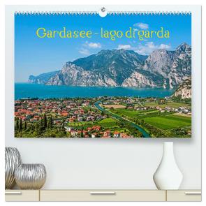 Gardasee – lago di Garda by Sascha Ferrari (hochwertiger Premium Wandkalender 2024 DIN A2 quer), Kunstdruck in Hochglanz von Ferrari,  Sascha