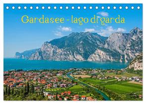 Gardasee – lago di Garda by Sascha Ferrari (Tischkalender 2024 DIN A5 quer), CALVENDO Monatskalender von Ferrari,  Sascha