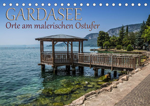 GARDASEE Orte am malerischen Ostufer (Tischkalender 2023 DIN A5 quer) von Viola,  Melanie