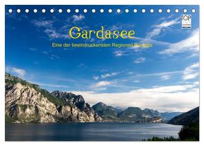 Gardasee (Tischkalender 2024 DIN A5 quer), CALVENDO Monatskalender von Kuehn,  Thomas