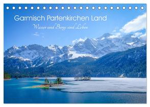 Garmisch Partenkirchen Land – Wasser und Berge sind Leben (Tischkalender 2024 DIN A5 quer), CALVENDO Monatskalender von Saf Photography,  Petra