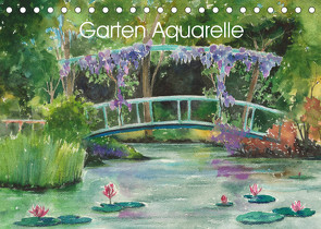 Garten Aquarelle (Tischkalender 2022 DIN A5 quer) von Krause,  Jitka