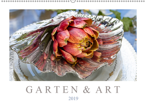 Garten & Art (Wandkalender 2019 DIN A2 quer) von Meyer,  Dieter