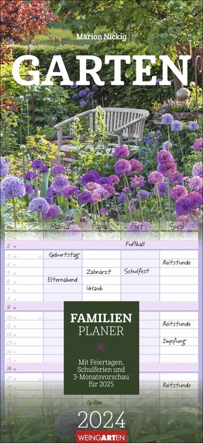 Garten Familienplaner 2024 von Marion Nickig