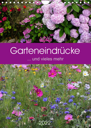 Garteneindrücke (Wandkalender 2022 DIN A4 hoch) von Falke,  Manuela