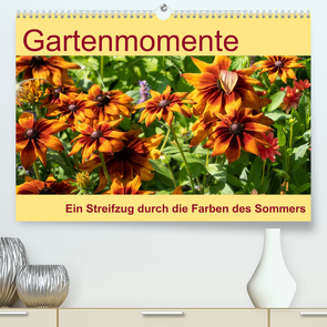 Gartenmomente – Ein Streifzug durch die Farben des Sommers (Premium, hochwertiger DIN A2 Wandkalender 2023, Kunstdruck in Hochglanz) von Jannusch,  Andreas