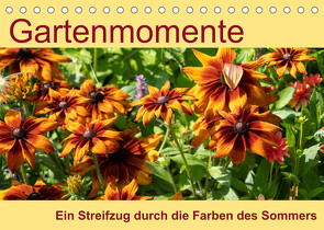 Gartenmomente – Ein Streifzug durch die Farben des Sommers (Tischkalender 2023 DIN A5 quer) von Jannusch,  Andreas