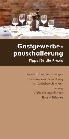 Gastgewerbepauschalierung von Hubmann,  Nadja