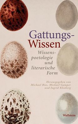 Gattungs-Wissen von Bies,  Michael, Gamper,  Michael, Kleeberg,  Ingrid