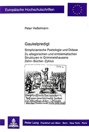 Gaukelpredigt von Heßelmann,  Peter