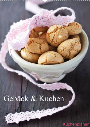 Gebäck und Kuchen Küchenplaner (Wandkalender 2023 DIN A2 hoch) von Gissemann,  Corinna