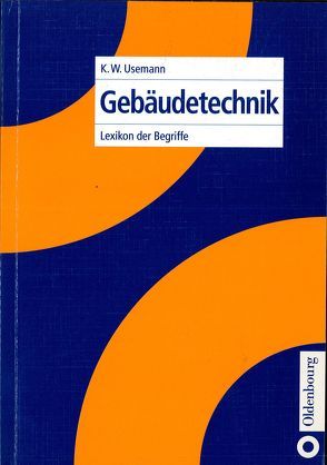 Gebäudetechnik von Usemann,  Klaus W.