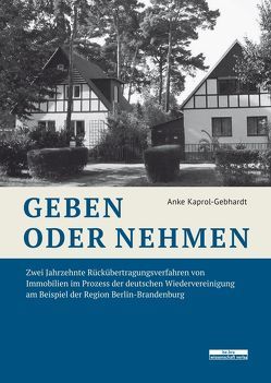 Geben oder Nehmen von Kaprol-Gebhardt,  Anke