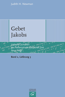 Gebet Jakobs von Newman,  Judith H.