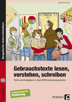 Gebrauchstexte lesen, verstehen, schreiben von Kirchmann,  Jürgen