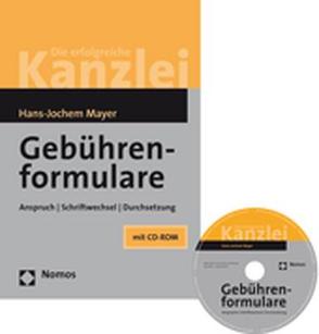 Gebührenformulare von Mayer,  Hans-Jochem