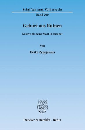 Geburt aus Ruinen. von Zygojannis,  Heike