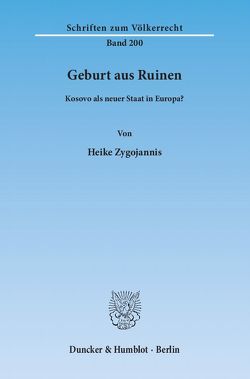 Geburt aus Ruinen. von Zygojannis,  Heike