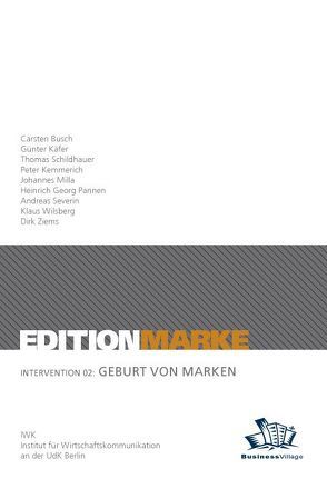 Geburt von Marken von Busch,  Carsten, Käfer,  Günter, Schildhauer,  Thomas