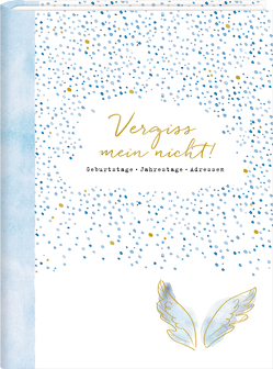 Geburtstagskalender – Vergiss mein nicht! (Engel) von Sander,  Gesa