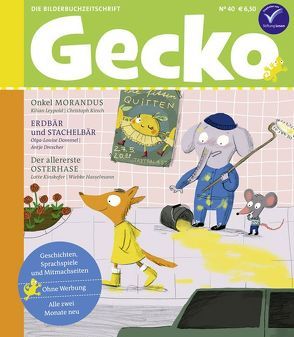 Gecko Kinderzeitschrift Band 40 von Dommel,  Olga-Louise, Drescher,  Antje, Hasselmann,  Wiebke, Kinskofer,  Lieselotte, Kirsch,  Christoph, Leypold,  Kilian