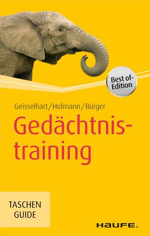 Gedächtnistraining von Bürger,  Manuela, Geisselhart,  Roland, Hofmann,  Christiane