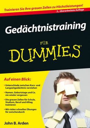 Gedächtnistraining für Dummies von Arden,  John B.