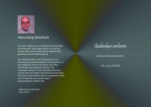 Gedanken verloren von Deichholz,  Hans-Joerg