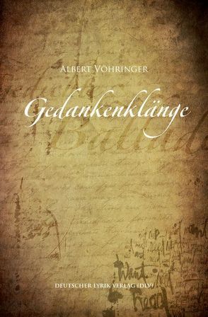 Gedankenklänge von Vöhringer,  Albert