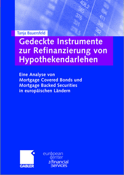 Gedeckte Instrumente zur Refinanzierung von Hypothekendarlehen von Kronen,  Tanja