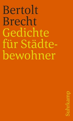 Gedichte für Städtebewohner von Brecht,  Bertolt, Buono,  Franco