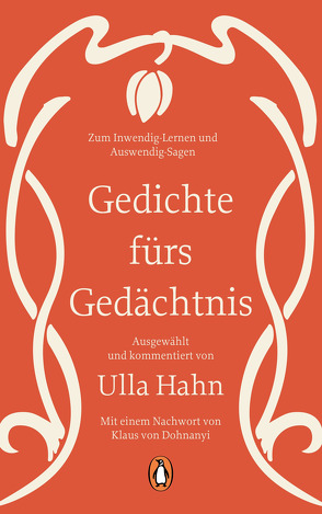 Gedichte fürs Gedächtnis von Dohnanyi,  Klaus von, Hahn,  Ulla