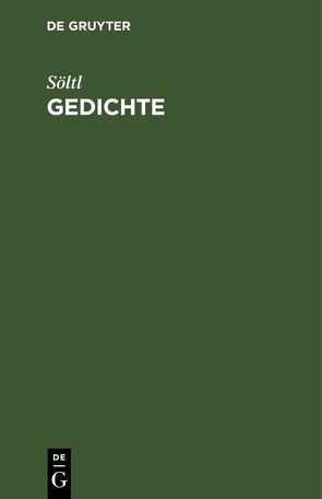 Gedichte von Söltl