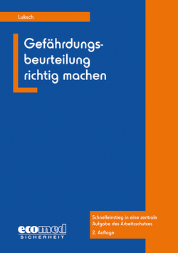 Gefährdungsbeurteilung richtig machen von Luksch,  Andreas