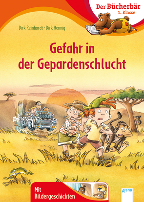 Gefahr in der Gepardenschlucht von Hennig,  Dirk, Reinhardt,  Dirk