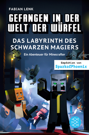 Gefangen in der Welt der Würfel. Das Labyrinth des schwarzen Magiers. Ein Abenteuer für Minecrafter von Eckert,  Vincent, Lenk,  Fabian