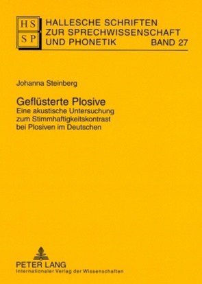 Geflüsterte Plosive von Steinberg,  Johanna