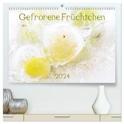 Gefrorene Früchtchen (hochwertiger Premium Wandkalender 2024 DIN A2 quer), Kunstdruck in Hochglanz von Scheurer,  Monika