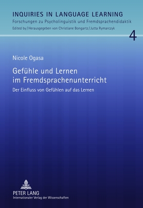 Gefühle und Lernen im Fremdsprachenunterricht von Ogasa,  Nicole