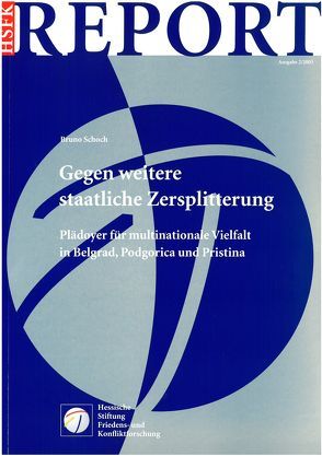 Gegen weitere staatliche Zersplitterung von Schoch,  Bruno