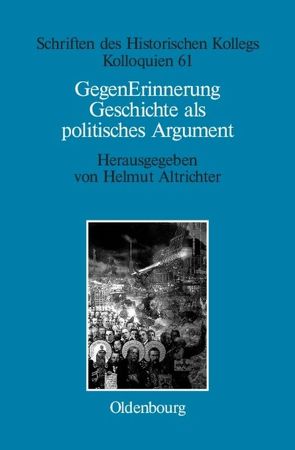 GegenErinnerung von Altrichter,  Helmut, Müller-Luckner,  Elisabeth