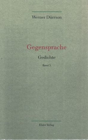 Gegensprache von Dürrson,  Werner