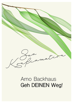 Geh DEINEN Weg! von Backhaus,  Arno