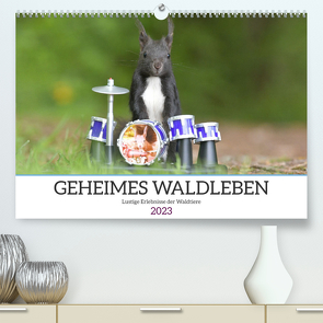 Geheimes Waldleben (Premium, hochwertiger DIN A2 Wandkalender 2023, Kunstdruck in Hochglanz) von Süss,  Sylvia