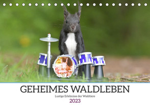 Geheimes Waldleben (Tischkalender 2023 DIN A5 quer) von Süss,  Sylvia