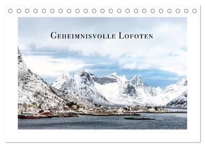 Geheimnisvolle Lofoten (Tischkalender 2024 DIN A5 quer), CALVENDO Monatskalender von Purkert,  Astrid