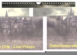 Geheimnisvolle Orte – Lost Places (Wandkalender 2024 DIN A4 quer), CALVENDO Monatskalender von Swierczyna,  Eleonore